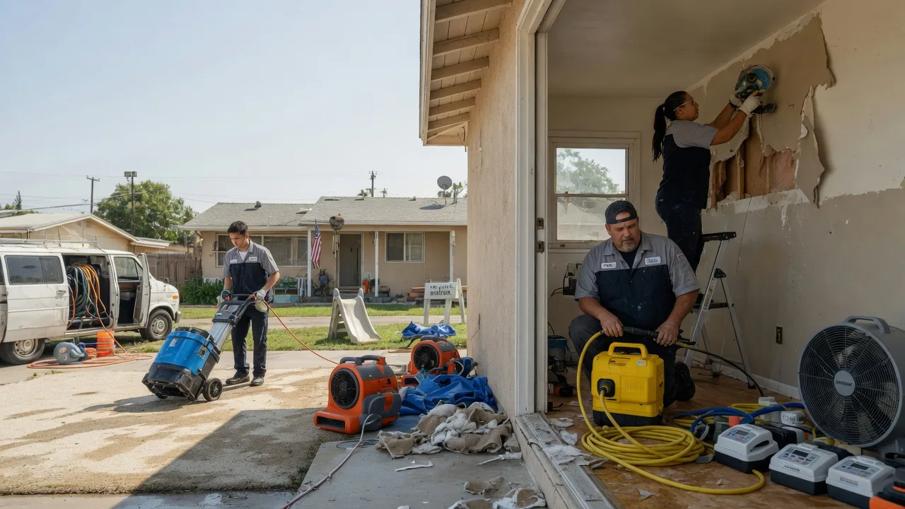 Water Damage Restoration in Huntington Park, CA near me